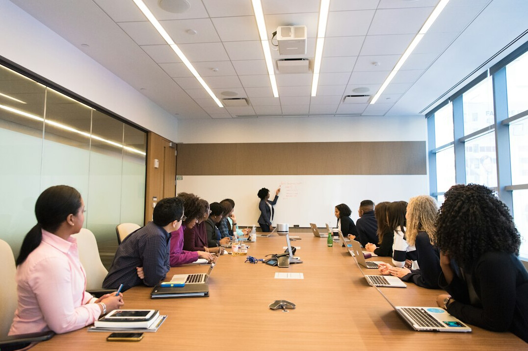sustainable business meeting